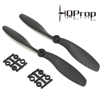 [ܼ]  [HQ Prop] 8x4.5 Slow Flyer Prop 2 Set -  