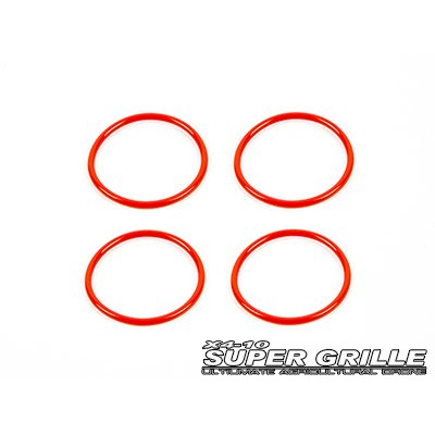 [ܼ] X4-10P-WJ04SR [SHR] X4-10P Super Grille - Metal Folding Hub Silicon Ring