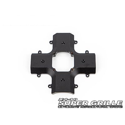 [ܼ] X4-10S-09 [SHR] X4-10S/EDU Super Grille - Center Cross Fixing Block (40)