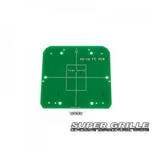 [SHR] X4-10S/X6-10/16/20 Super Grille - FC(IMU) Mount Board 
