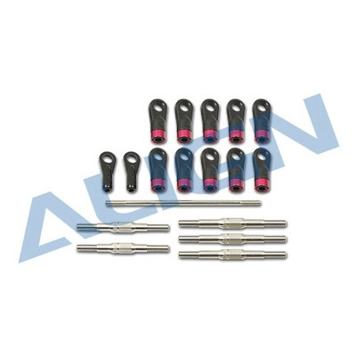 [ܼ] H6NZ001XXW [ALIGN] T-Rex600XN Linkage Rod Set