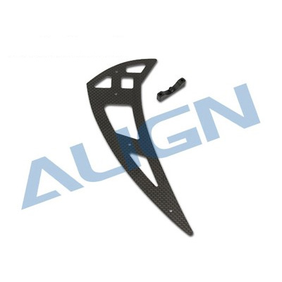 [ܼ] H6NT003XXW [ALIGN] T-Rex600XN Carbon Fiber Vertical Stabilizer