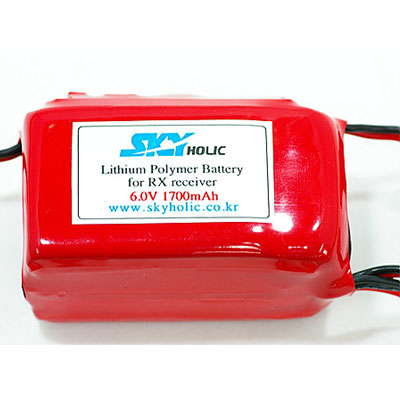 [ܼ] 1188524731 [SkyHolic] 6V 1700mAh (ű Li-Po ַ )