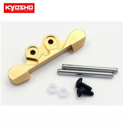 [ܼ] KYMBW025G-1 [KYOSHO] Aluminum Rear Sus Mount (1-deg/Gold)