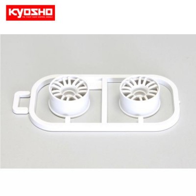 [ܼ] KYMZH131W-W0 [KYOSHO] Multi Wheel II W/Offset 0(White/RE30/2pc