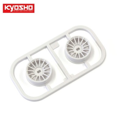 [ܼ] KYMDH100W-N15 [KYOSHO] Multi Wheel N/Offset 1.5(White/AWD/2pcs.)