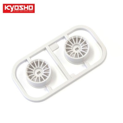 [ܼ] KYMDH100W-W0 [KYOSHO] Multi Wheel W/Offset 0 (White/AWD/2pcs.)