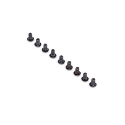 [ܼ] TLR245012 [TLR Racing] Button Head Screws, M2.5x4mm (10)