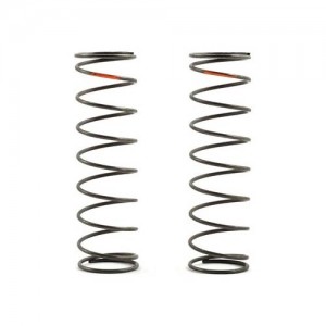 [TLR Racing] Team Losi Racing 16mm EVO Rear Shock Spring Set (Orange - 4.0 Rate) (2) 
