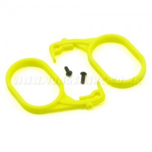 [TEAM LOSI] Team Losi Fuel Tank Lid Pull Set (Fluorescent Yellow) (2) 