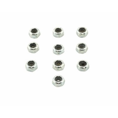[ܼ] LOSA6308 [TEAM LOSI] Losi 4-40 Steel Locking 1/2 Nuts (10)