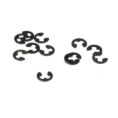 [ܼ] TLR6105 [TLR Racing] E-Clips, 3mm Shaft (12)