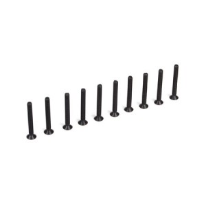 [TLR Racing] Flat Head Screws, M3 x 25mm (10) 