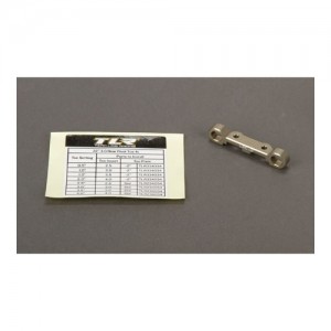 [TLR Racing] Rear Toe Plate, -2 degrees, HRC, Alum: 22 3.0 �ɼ� 
