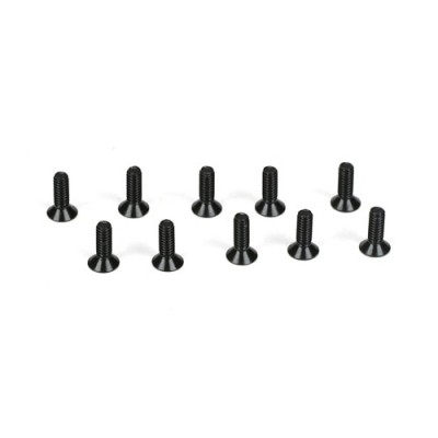 [���ܼ�] TLR5960 [TLR Racing] Flathead Screws, M2 x 6mm (10)