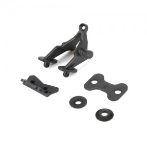 [TLR Racing] Wing Stay Set, Rear Bumper: 22 3.0 