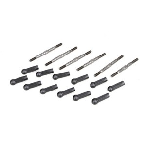 [TLR Racing] TLR334016 HD Turnbuckle Kit, Titanium (6): 22/2.0 