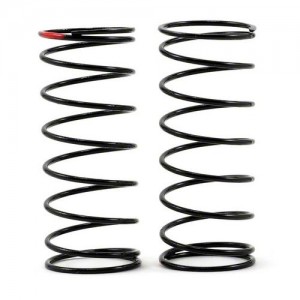 [TLR Racing] Team Losi Racing Front Shock Spring Set (2.5 Rate/Red) (TLR 22) 