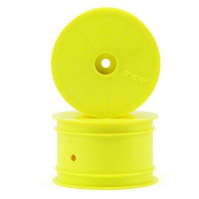 [ܼ] TLR7101 [TLR Racing] Team Losi Racing Rear 1/10 Buggy Wheel (Yellow) (2) (TLR 22/22 3.0/22-4 2.0)