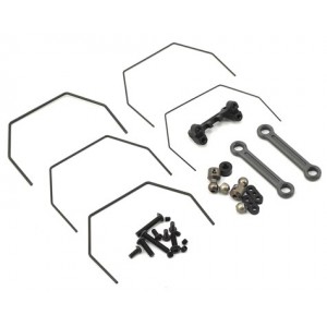 [TLR Racing] Rear Sway Bar Set, Laydown: 22 4.0 �ɼ� 