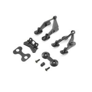 [TLR Racing] Rear Wing Stay & Washers: 22 4.0 
