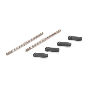 [TLR Racing] Turnbuckle, HD, 80mm (2): 22T 2.0 