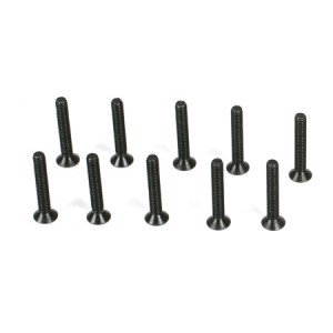 [TLR Racing] Flathead Screws, M2.5 x 16mm (10) 