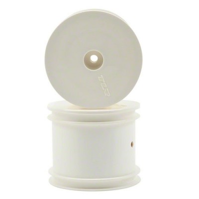 [���ܼ�] TLR7003 [TLR Racing] [TLR7003] Front / Rear Wheel, White: 22T
