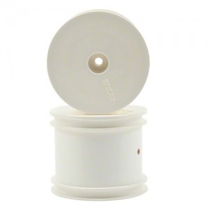 [TLR Racing] [TLR7003] Front / Rear Wheel, White: 22T 