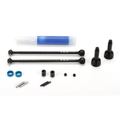 [ܼ] TLR332012 [TLR Racing] Front Driveshaft Set, CVA, Complete: 22-4