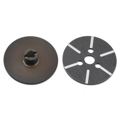 [ܼ] TLR232043 [TLR Racing] Grooved Slipper Plate Set: 22-4 2.0