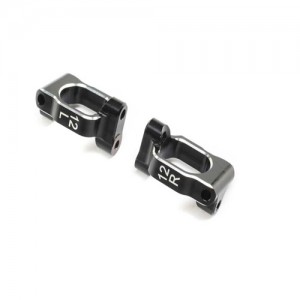 [TLR Racing] Caster Block Set 12 deg Aluminum: 22X-4 