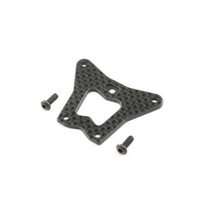 [TLR Racing] Carbon Front Steering Gearbox Brace: 22X-4 