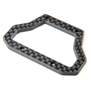 [TLR Racing] Carbon Center Bulkhead Brace: 22X-4 