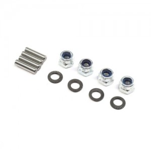 [TLR Racing] Pinion Mounting Hardware (4): 22X-4 