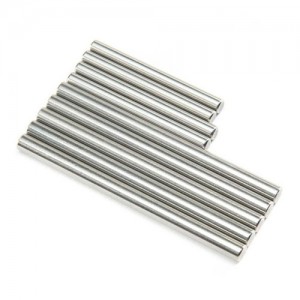[TLR Racing] Hinge Pin Set, Polished: 22X-4 