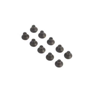 [ܼ] TLR235011 [TLR Racing] Flat Head Screws, M2.5x4mm (10)