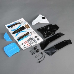 [TEAM LOSI] Painted Body Set, Blue: Lasernut U4 