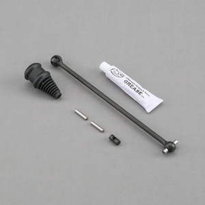 [TLR Racing] Rear Center Driveshaft & CV Coupler, LtWt: 5B 