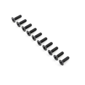 [TLR Racing] Flat Head Screws, M6x20mm (10) 