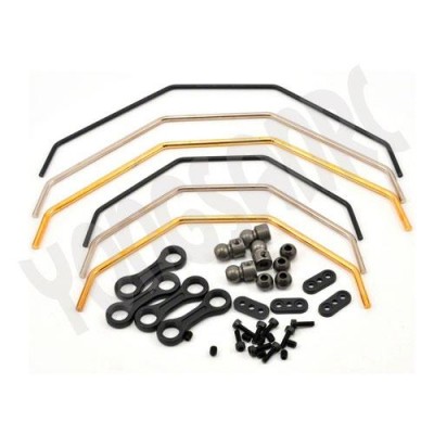 [ܼ] LOSB2562 [TEAM LOSI] Team Losi Front & Rear Sway Bar Set w/Hardware (6) 5IVE-T,MINI WRC