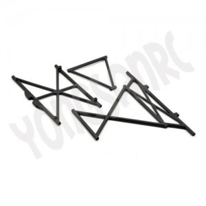 [TEAM LOSI] Team Losi Center & Front Top Roll Cage Support Set 