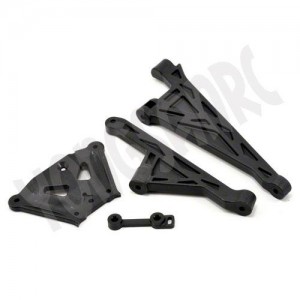 [TEAM LOSI] Team Losi Front & Rear Chassis Brace Set w/Spacer(5IVE-T) 
