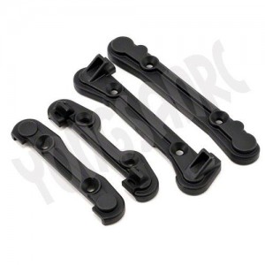 [TEAM LOSI] Team Losi Front & Rear Pin Mount Cover Set (4) 5IVE-T/1/5 MINI WRC 