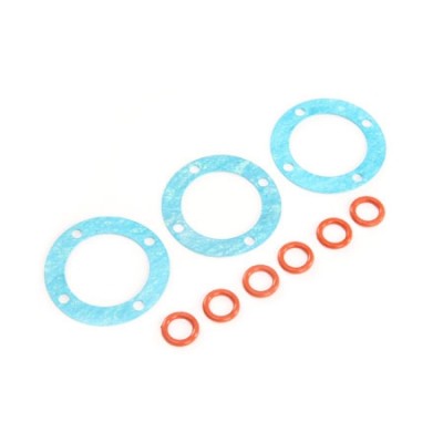 [���ܼ�] LOS252097 [TEAM LOSI] Outdrive O-rings & Diff Gaskets (3): 5ive-T 2.0