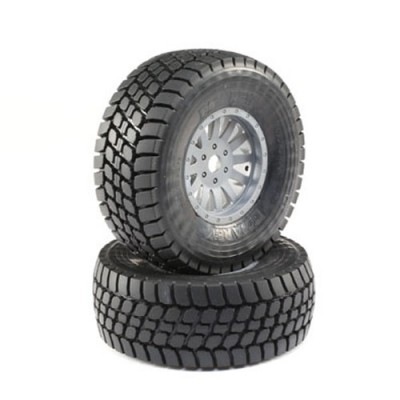 [���ܼ�] LOS45021 [TEAM LOSI] Desert Claw Tire,Mounted(2): Super Baja Rey