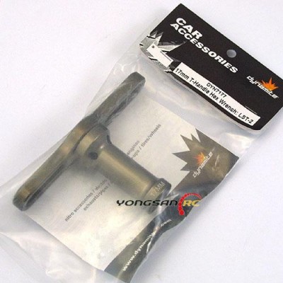 [ܼ] DYN7177 [DYNAMITE] 17mm T-HANDLE HEX WRENCH - LST2