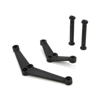 [ܼ] LOS251027 [TEAM LOSI] Chassis Stiffener, F/R: 6IX