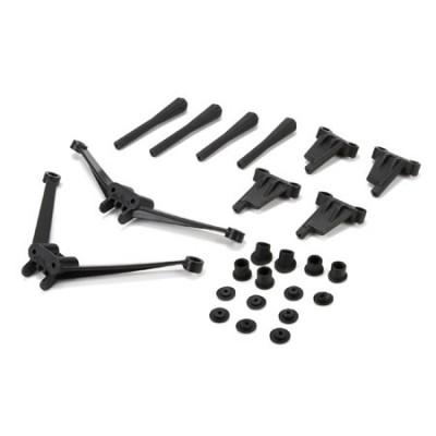 [ܼ] LOS250007 [TEAM LOSI] Body Mount Set: ƿ R8 ٵ𸶿Ʈ