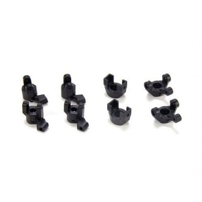 [���ܼ�] LOSB1702 [TEAM LOSI] [LOSB1702] Front Spindle, Carrier & Rear Hub Set: Micro Rock Crawler